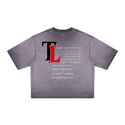 Unisex Reverse Dyed Boxy T-Shirt