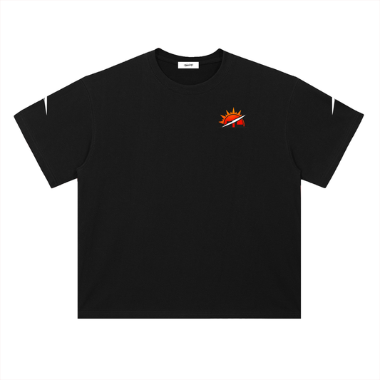 Heavyweight Drop Shoulder Cotton T-Shirt