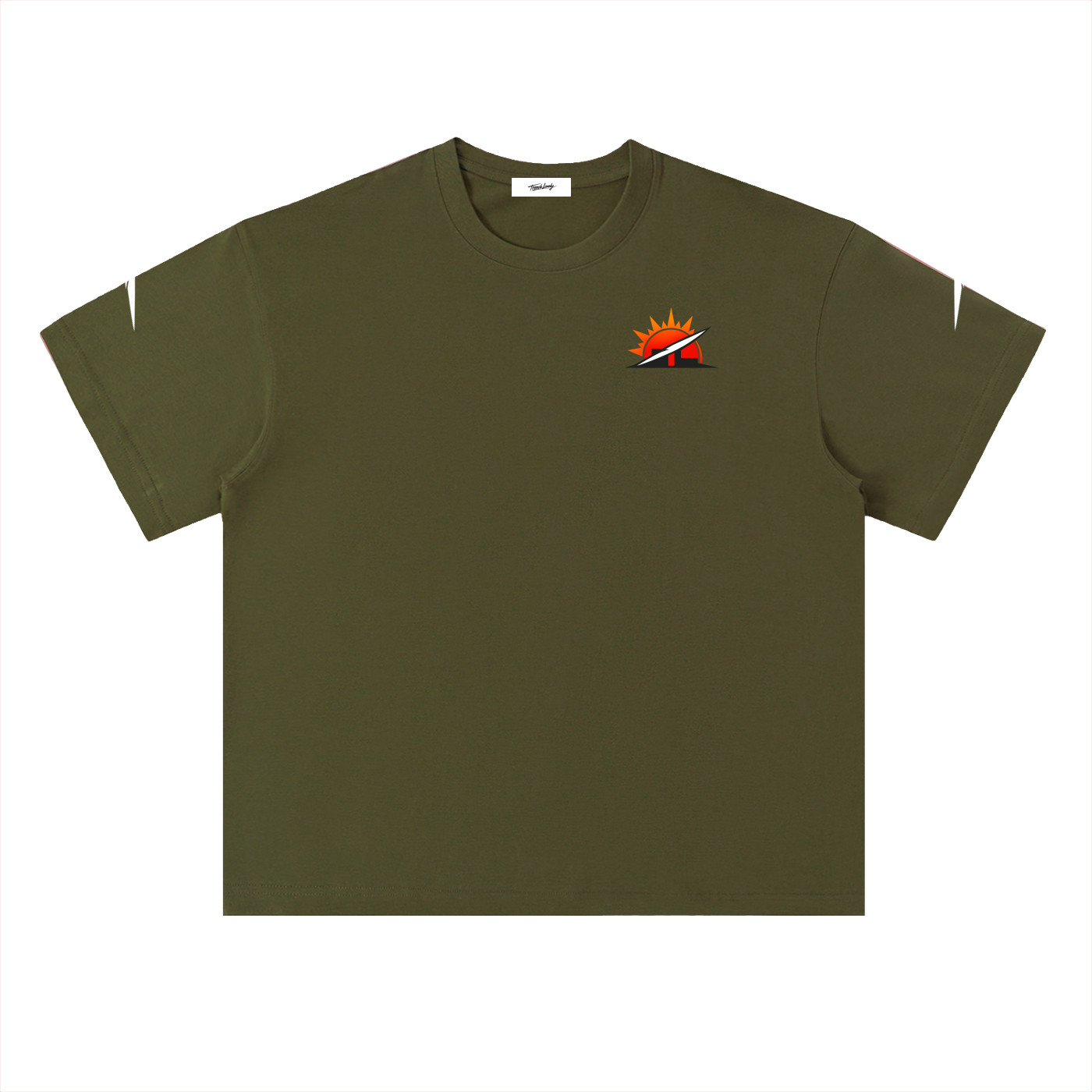 Heavyweight Drop Shoulder Cotton T-Shirt