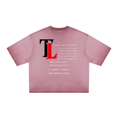 Unisex Reverse Dyed Boxy T-Shirt