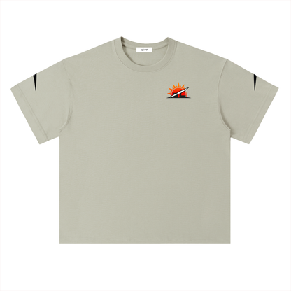 Heavyweight Drop Shoulder Cotton T-Shirt