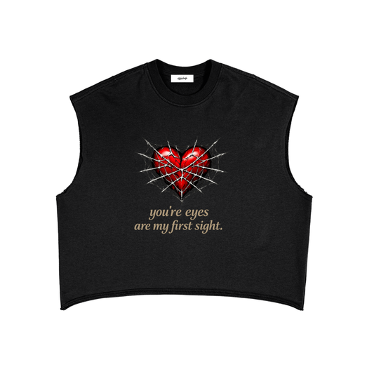 French Terry Boxy Tank Top