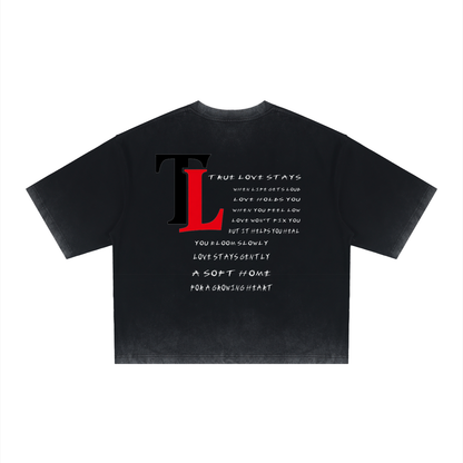 Unisex Reverse Dyed Boxy T-Shirt