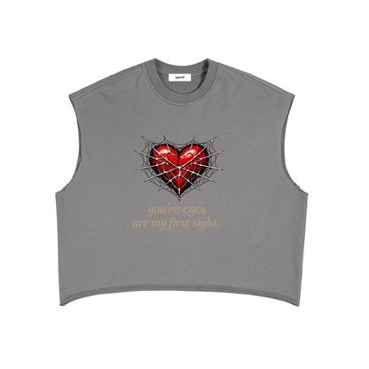 French Terry Boxy Tank Top