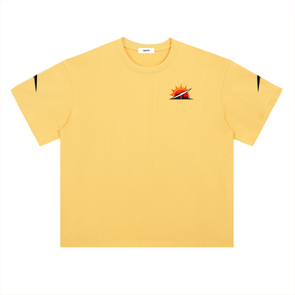 Heavyweight Drop Shoulder Cotton T-Shirt