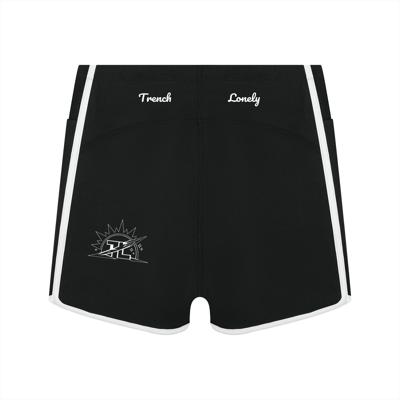 Women's High Rise Color Block Yoga Shorts