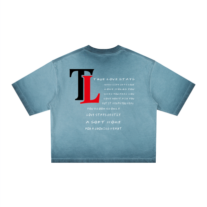 Unisex Reverse Dyed Boxy T-Shirt