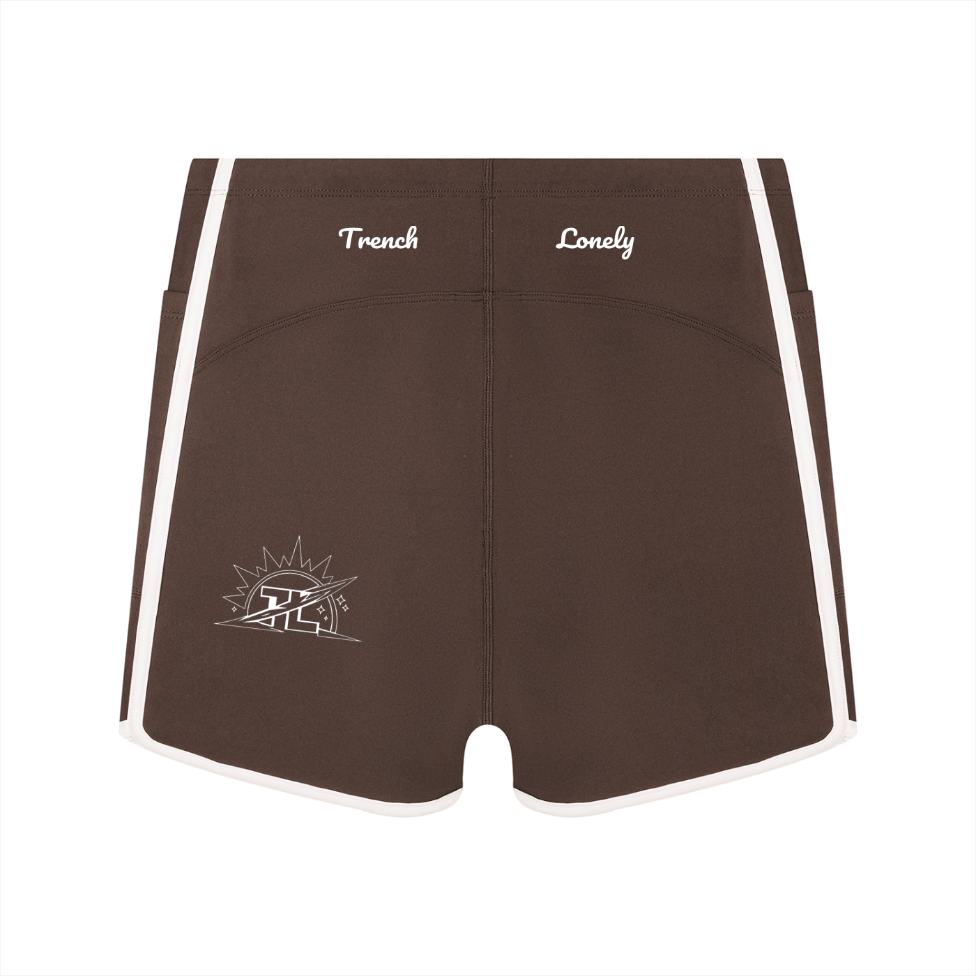 Women's High Rise Color Block Yoga Shorts
