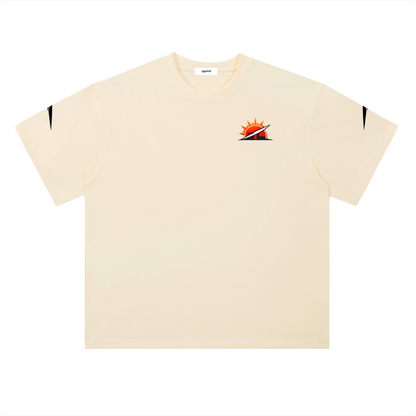 Heavyweight Drop Shoulder Cotton T-Shirt